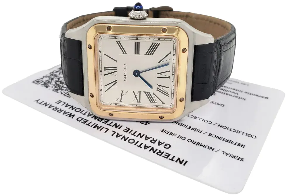 Cartier Santos Dumont W2SA0011 43.5mm Stainless steel Silver 5