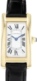 Cartier Tank Américaine 2482 Yellow gold Silver