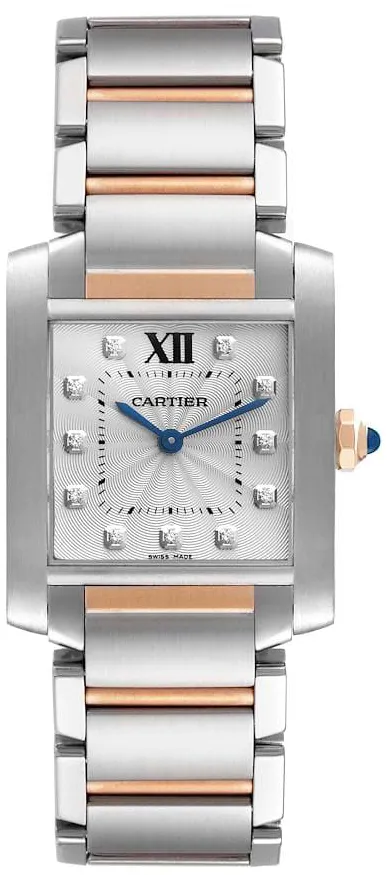 Cartier Tank Française WE110005 25mm Stainless steel Silver