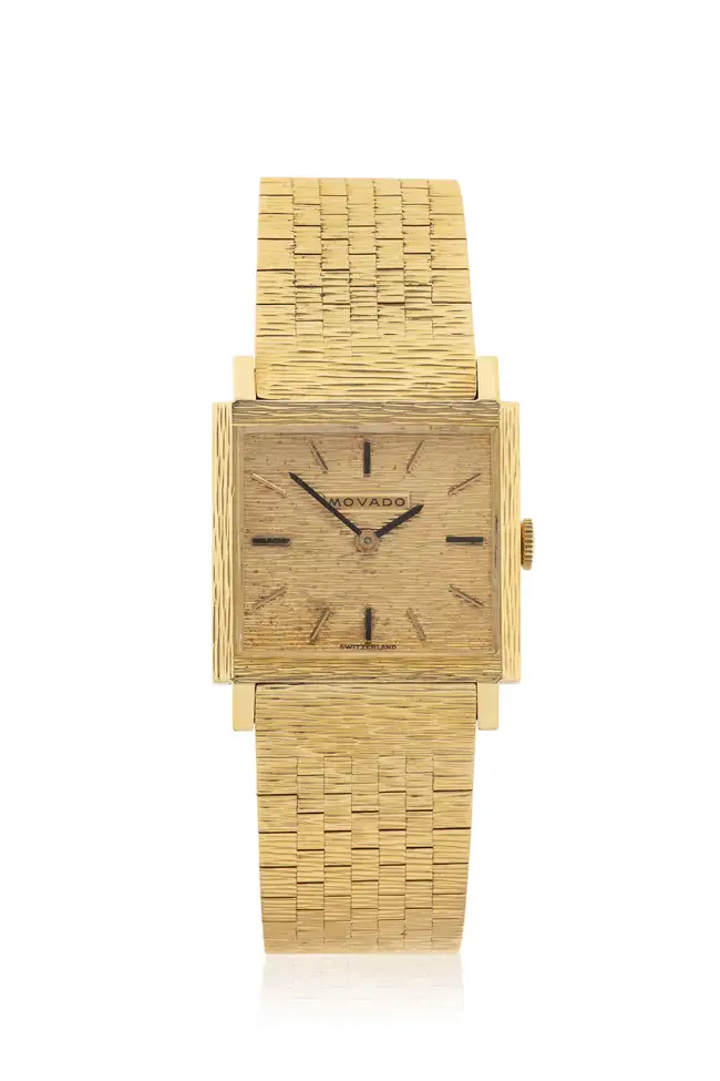 Movado 25mm Yellow gold Golden