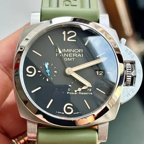 Panerai Luminor 1950 3 Days GMT Power  PAM 01321 44mm Stainless steel Black