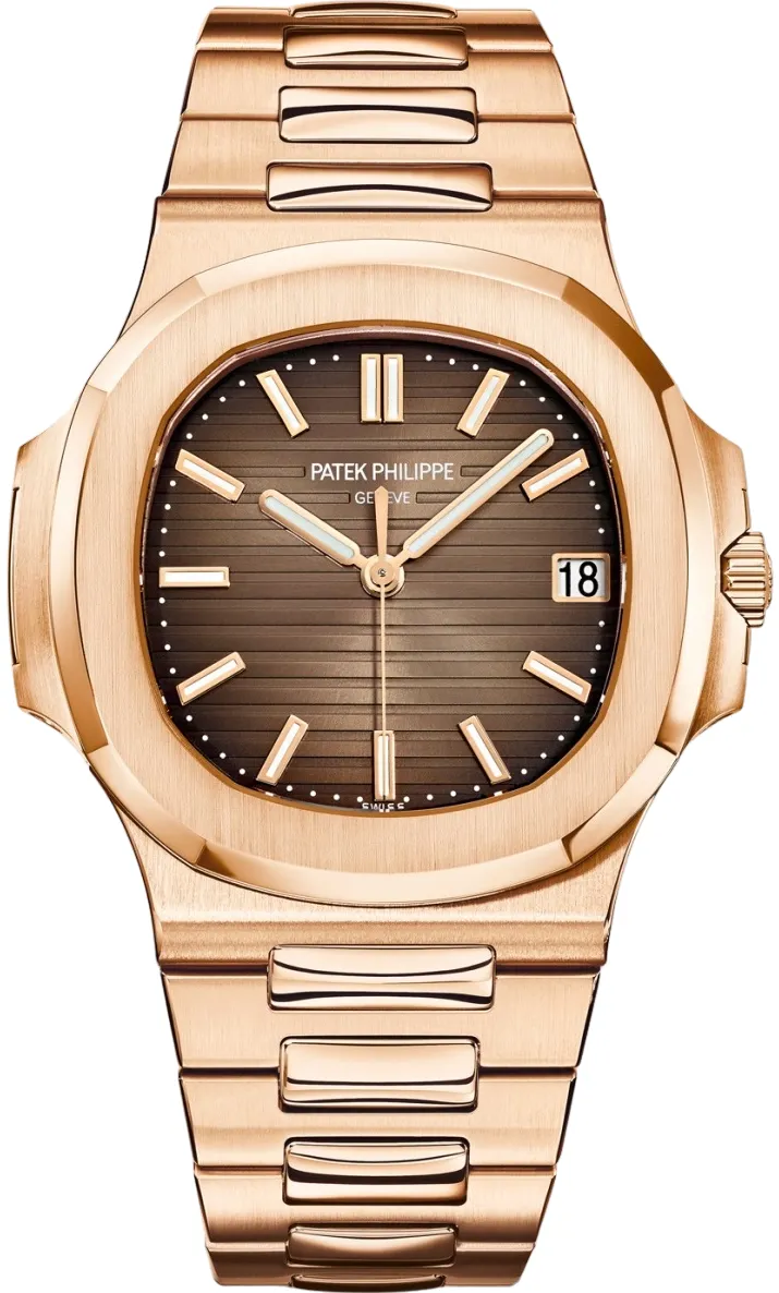 Patek Philippe Nautilus 5711/1R-001 40mm Rose gold Brown