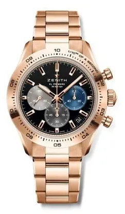 Zenith Chronomaster Sport 18.3101.3600/21.M3100 41mm Rose gold Black