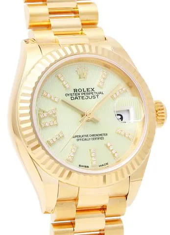 Rolex Lady-Datejust 279178 28mm Yellow gold 1