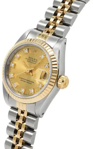 Rolex Datejust 69173G 26mm Stainless steel Champagne 1