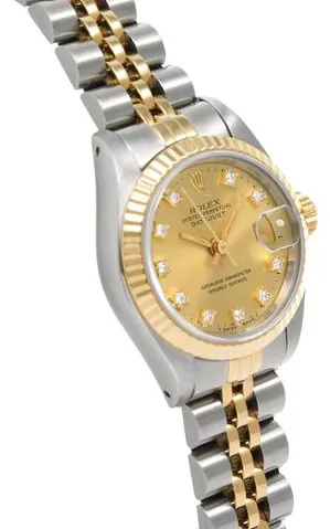 Rolex Datejust 69173G 26mm Stainless steel Champagne 2