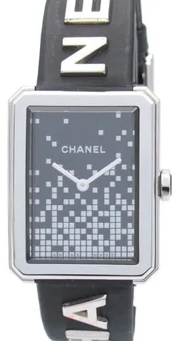 Chanel Boy-Friend H7470 26.5mm Stainless steel Black