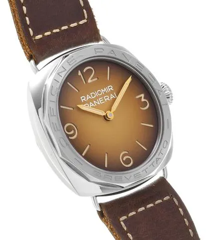 Panerai Radiomir PAM 00687 47mm Stainless steel Brown 2