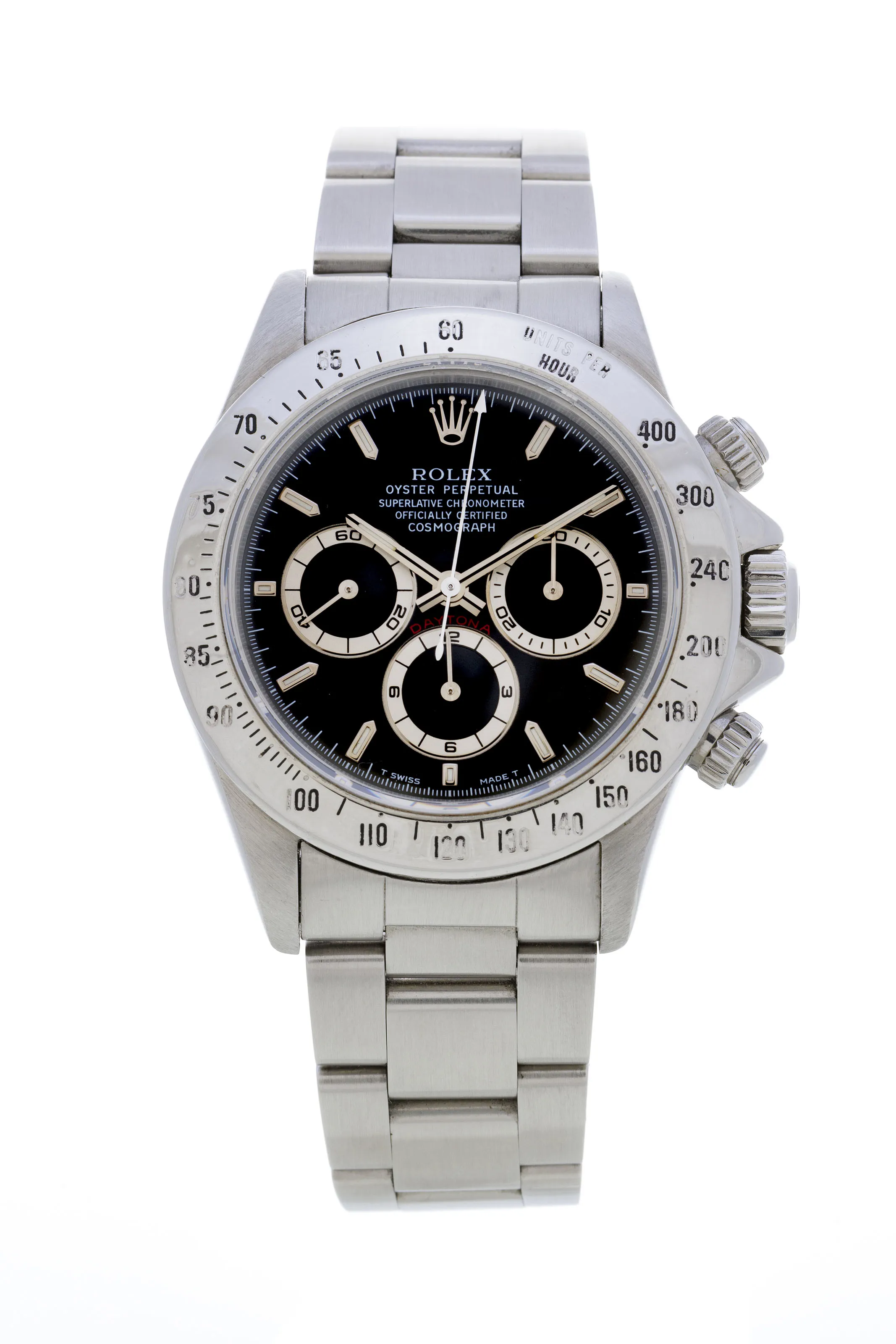 Rolex Daytona 16520/16500 38mm Stainless steel Black