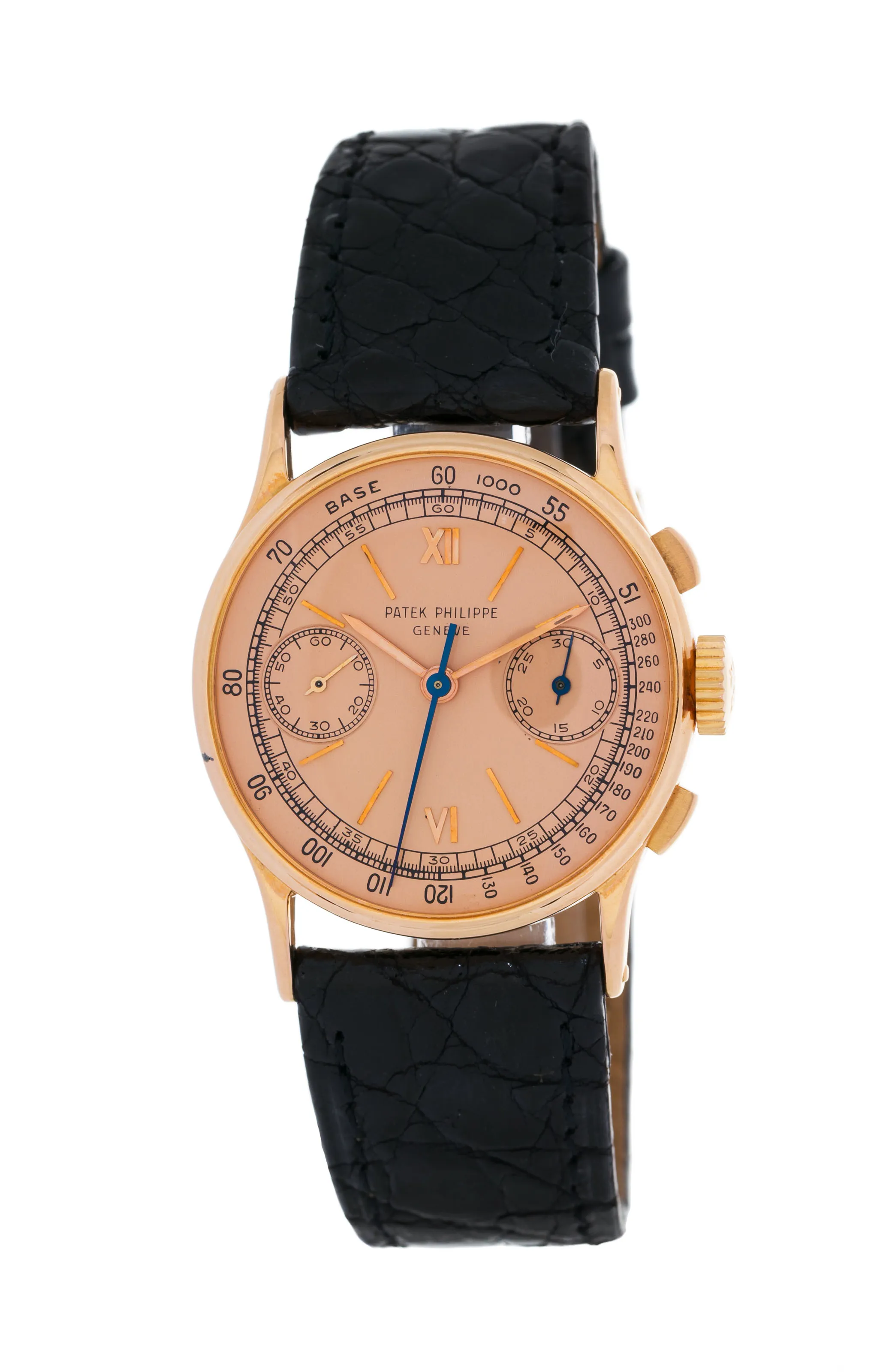 Patek Philippe Chronograph 130 33mm Rose gold Salmon