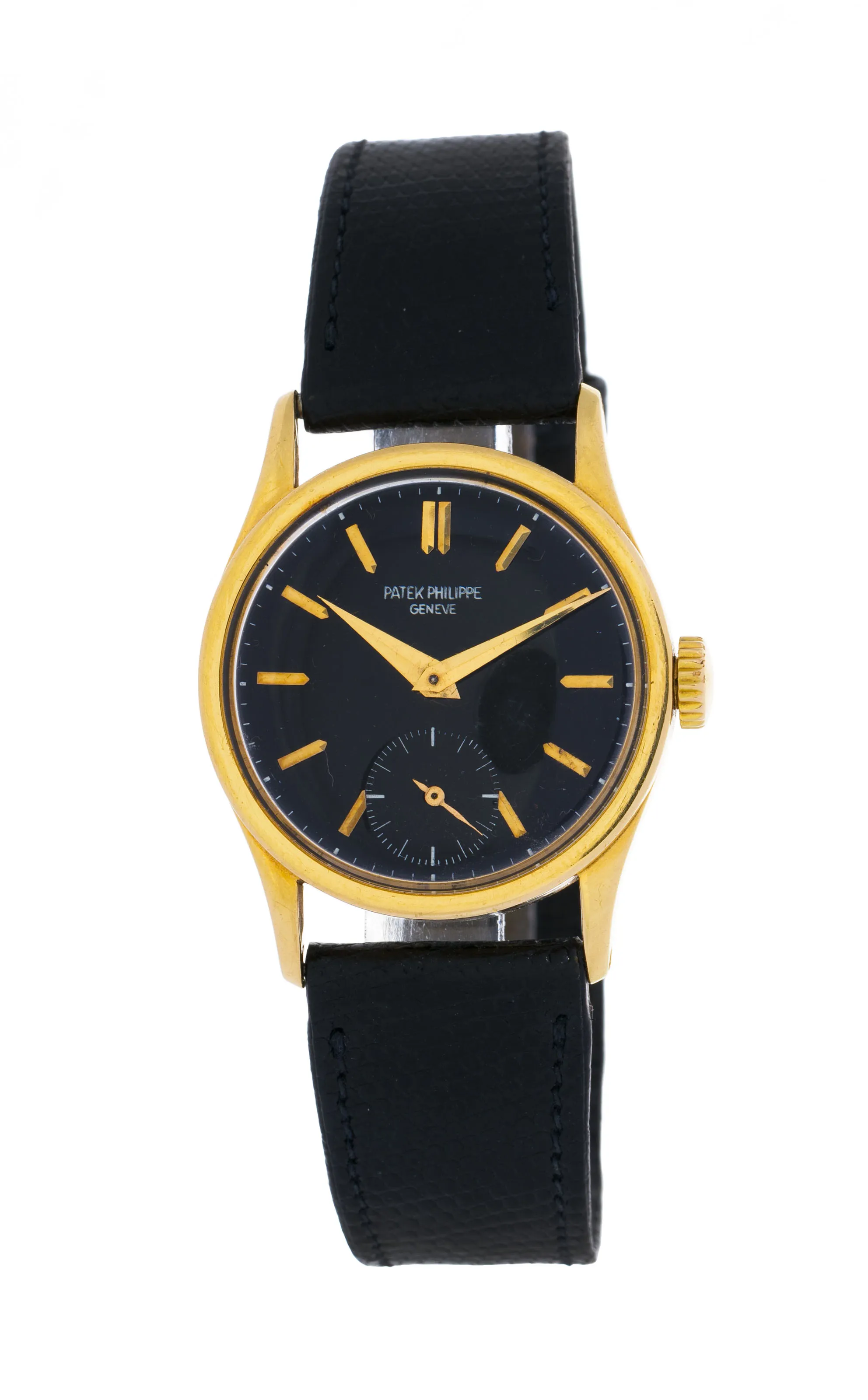 Patek Philippe 30mm 18k Gold Black