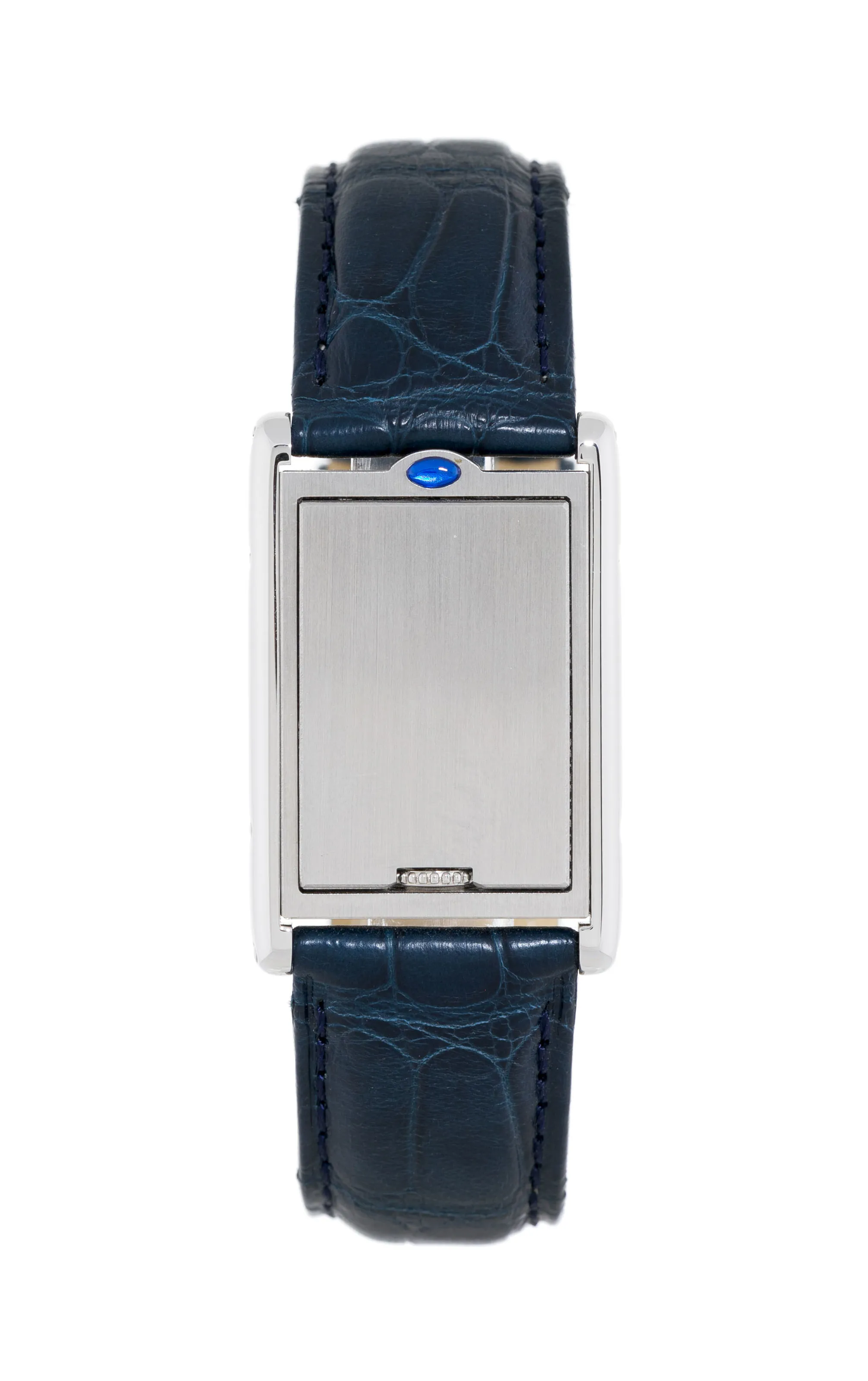 Cartier Tank Basculante 2405 23mm Stainless steel matte silver 1