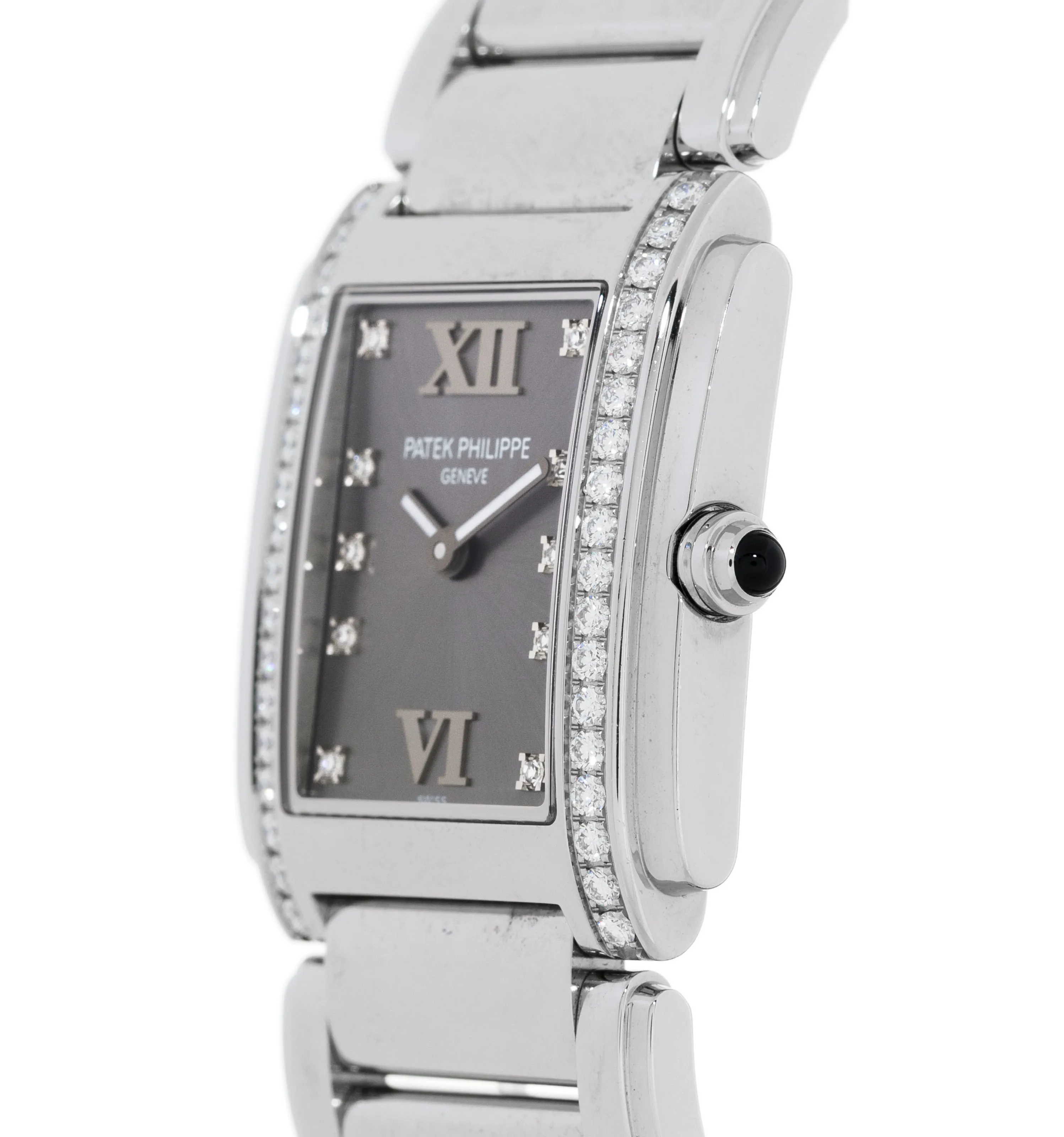 Patek Philippe Twenty~4 4910/10 25mm Stainless steel Grey anthracite 1