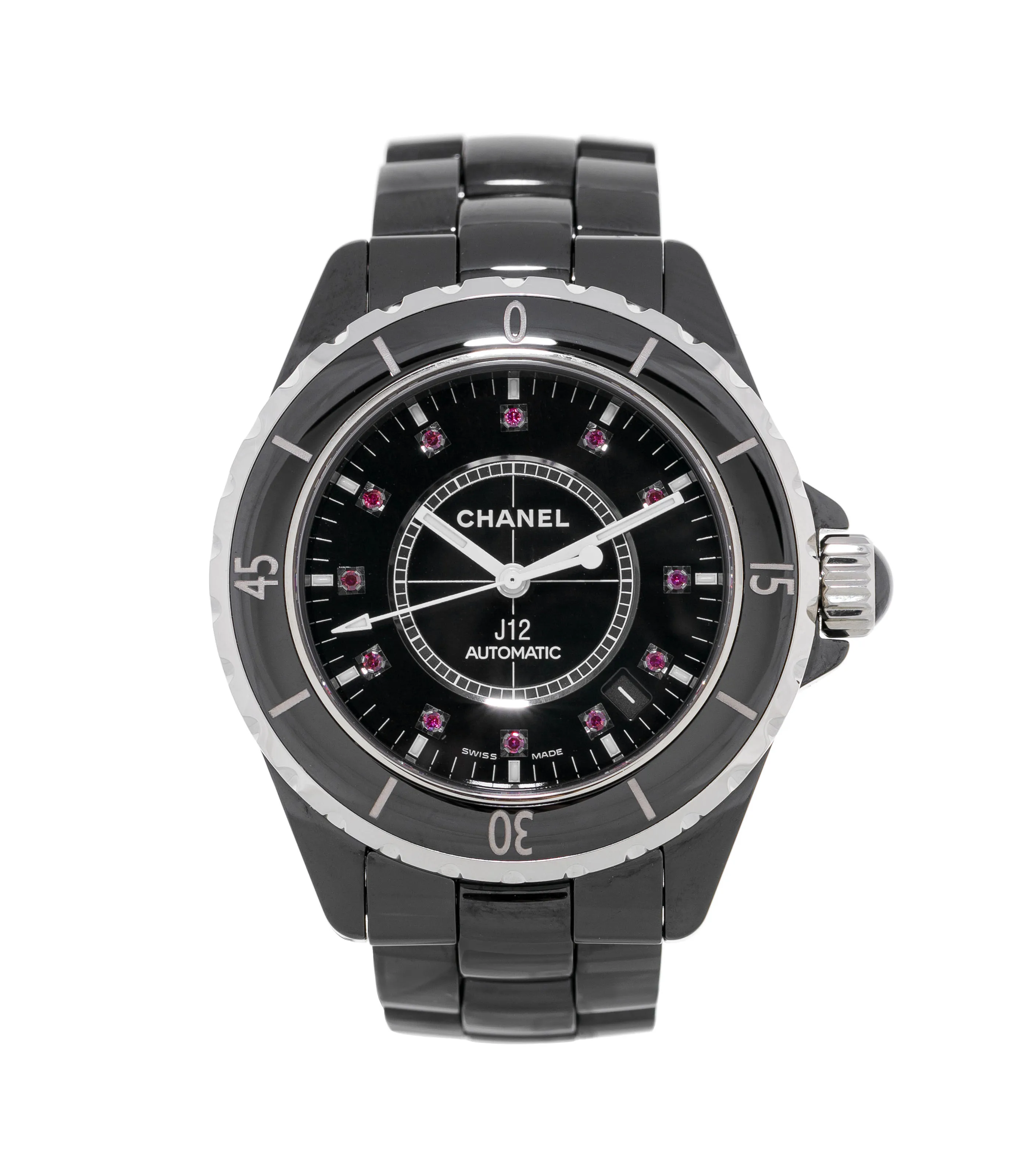 Chanel J12 39mm Stainless steel and ceramic