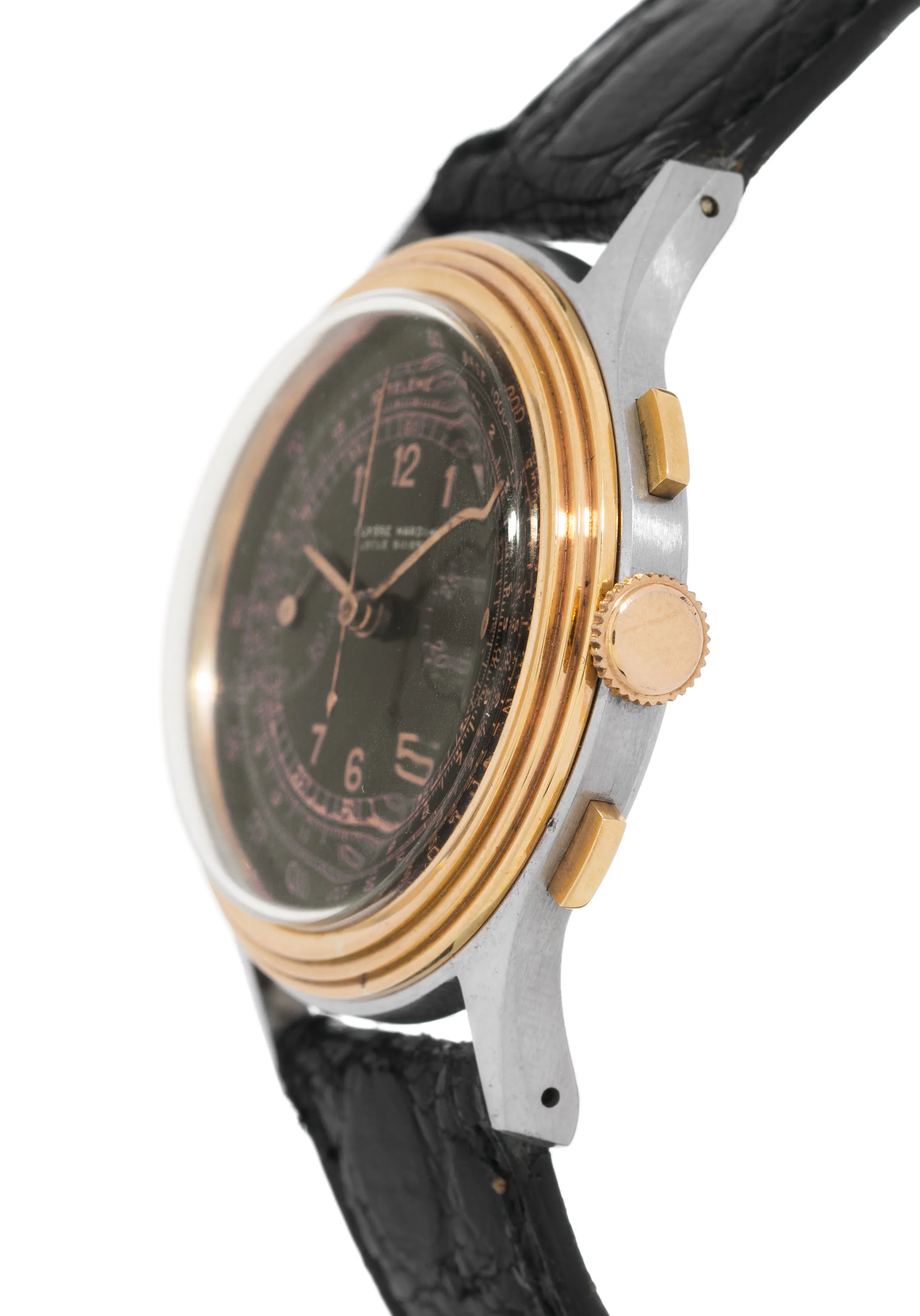 Ulysse Nardin 37mm Stainless steel and gold Black 1