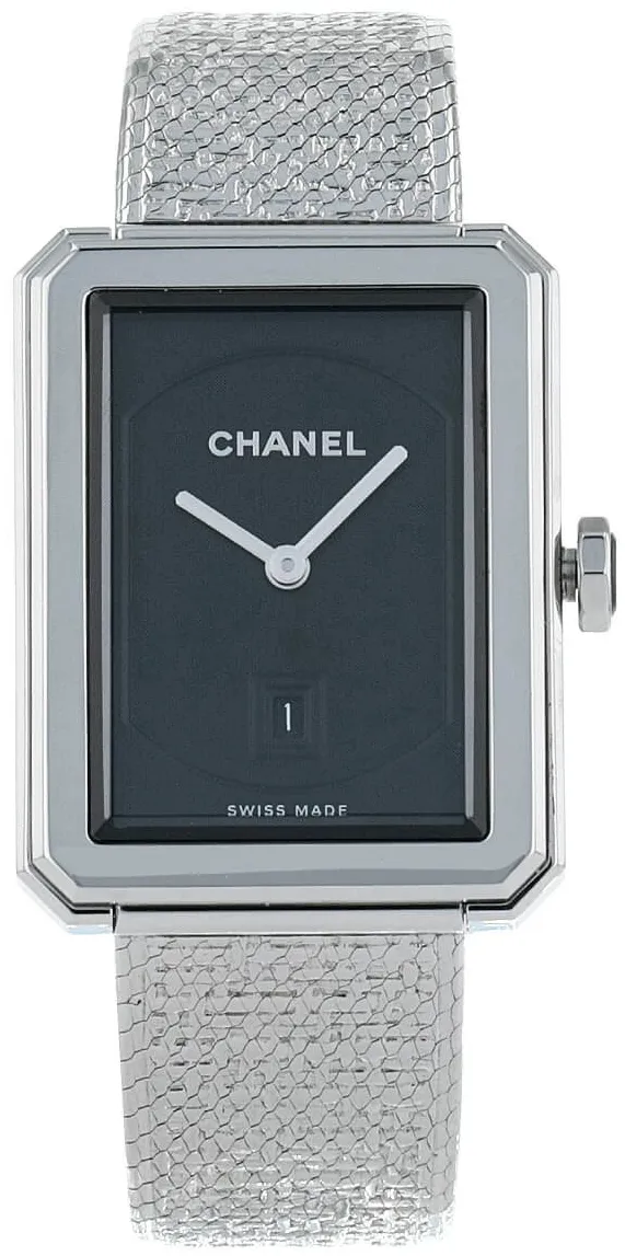 Chanel Boy-Friend 26.5mm Stainless steel Black