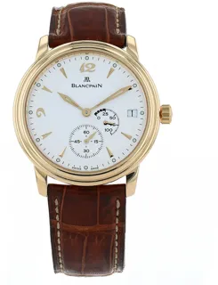 Blancpain Villeret Yellow gold White