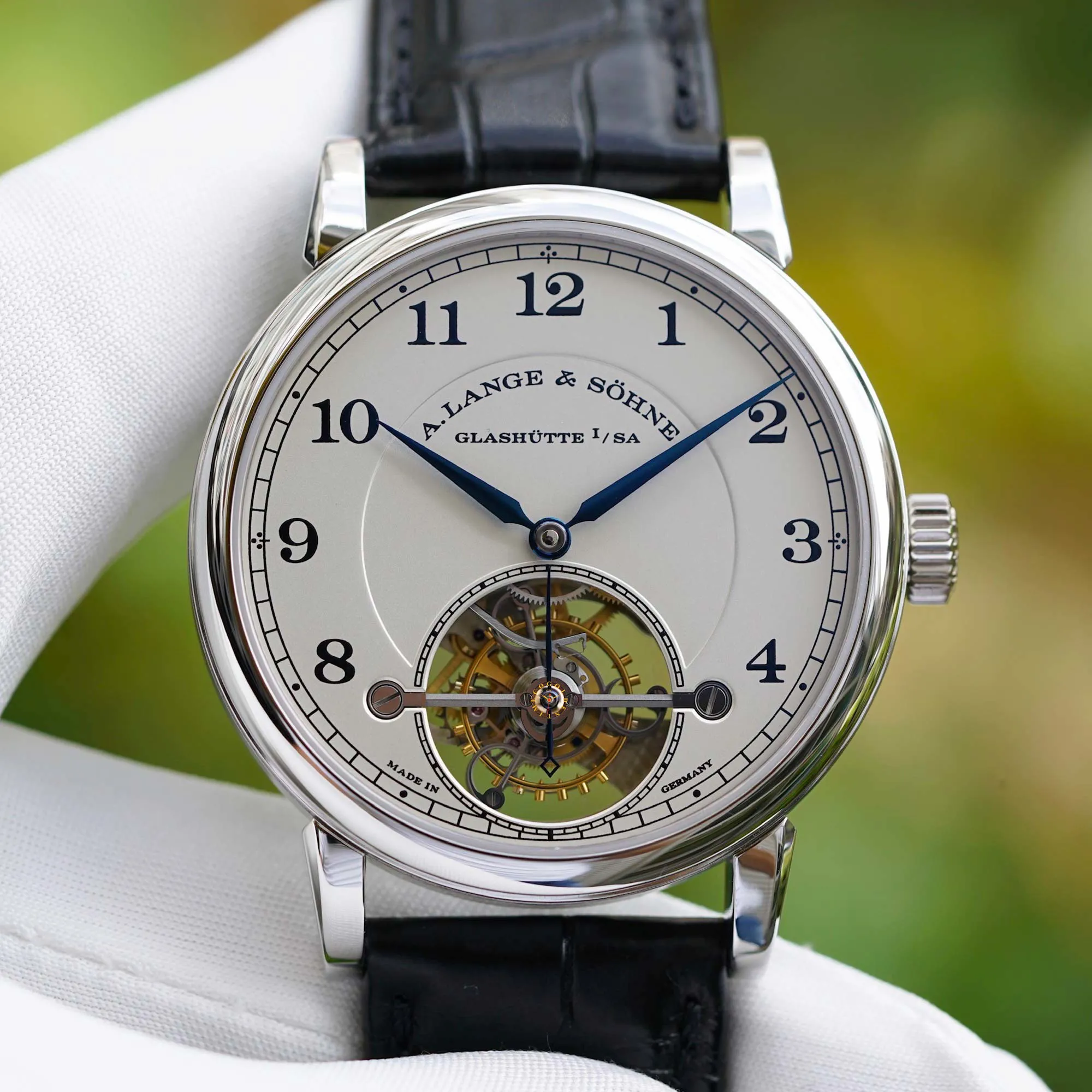 A. Lange & Söhne 1815 730.025 39.5mm Platinum Silve