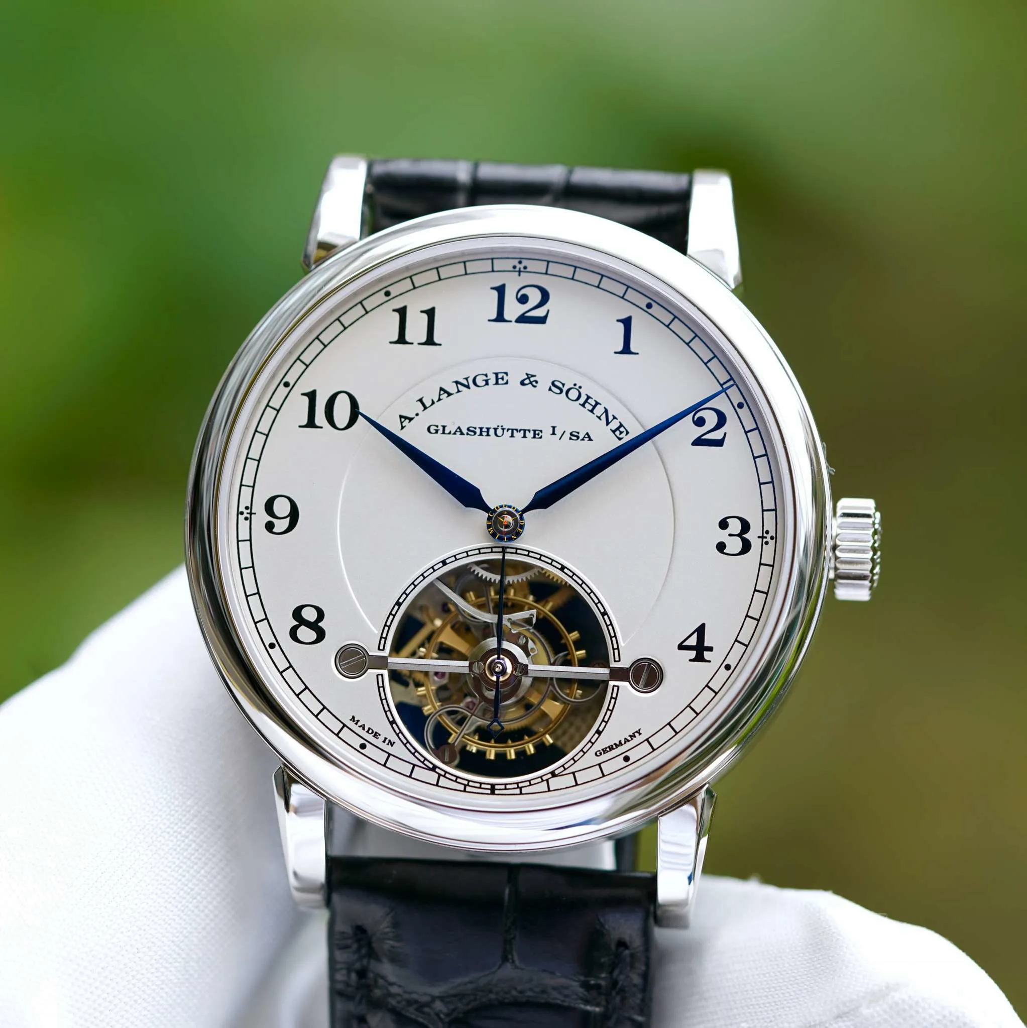 A. Lange & Söhne 1815 730.025 39.5mm Platinum Silve 1