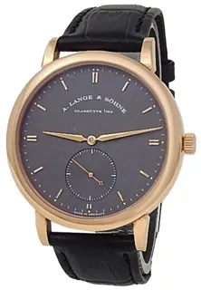 A. Lange & Söhne Saxonia 307.033 Rose gold Gray