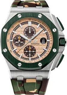 Audemars Piguet Royal Oak Offshore 26400SO.OO.A054CA.01 Stainless steel Beige