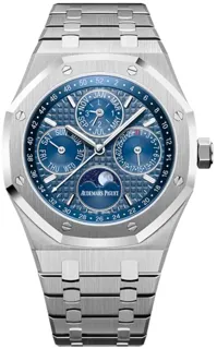 Audemars Piguet Royal Oak Perpetual Calendar 26574ST.OO.1220ST.02 Stainless steel Blue