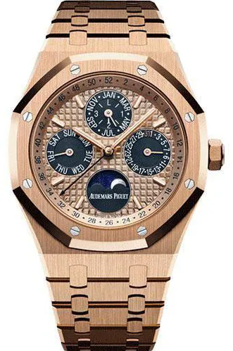 Audemars Piguet Royal Oak Perpetual Calendar 26584OR.OO.1220OR.01 41mm Stainless steel Pink