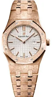 Audemars Piguet Royal Oak Lady 67653OR.GG.1263OR.01 Rose gold Silver