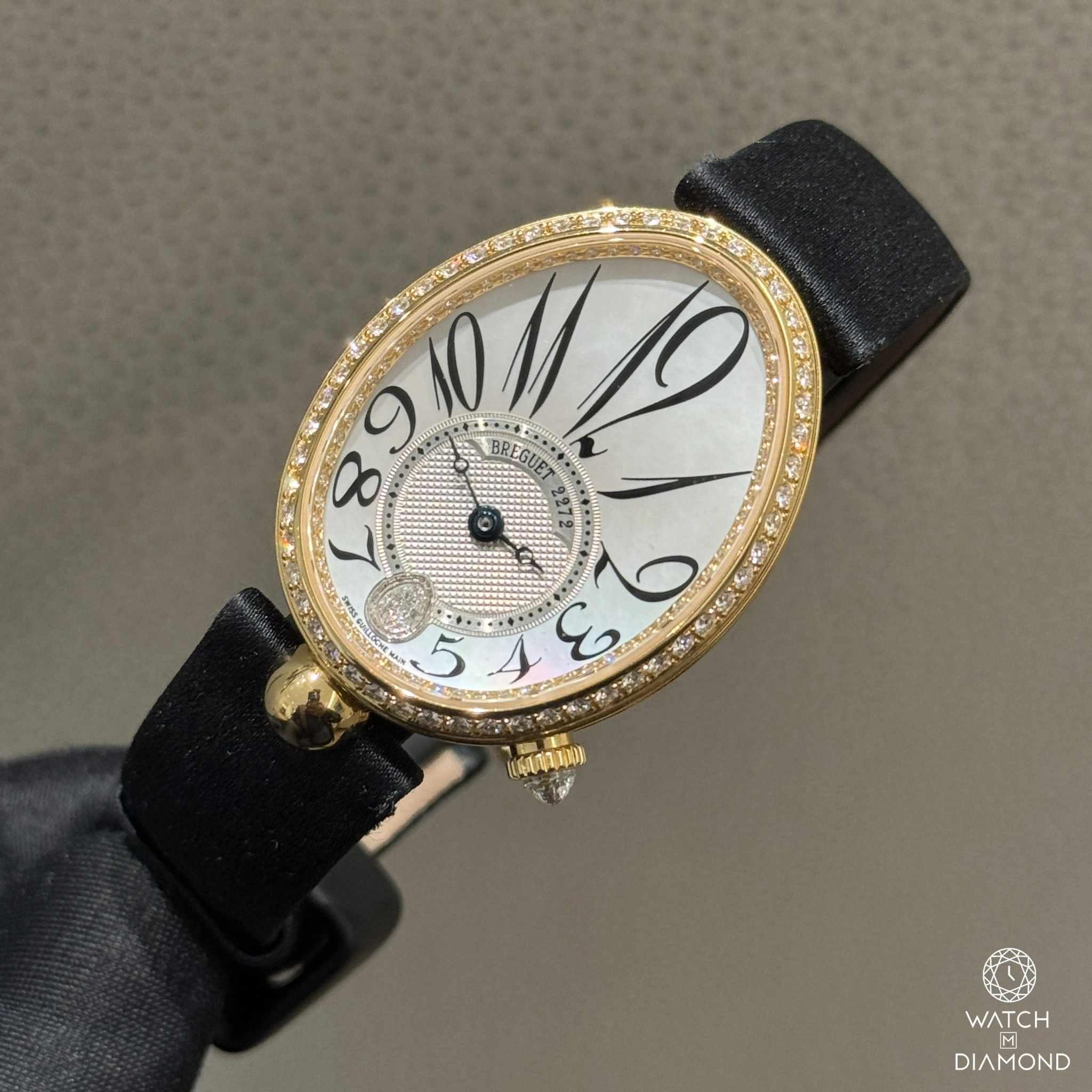 Breguet Reine de Naples 8918BA.58864D00D 38mm Oro Giallo Madreperla