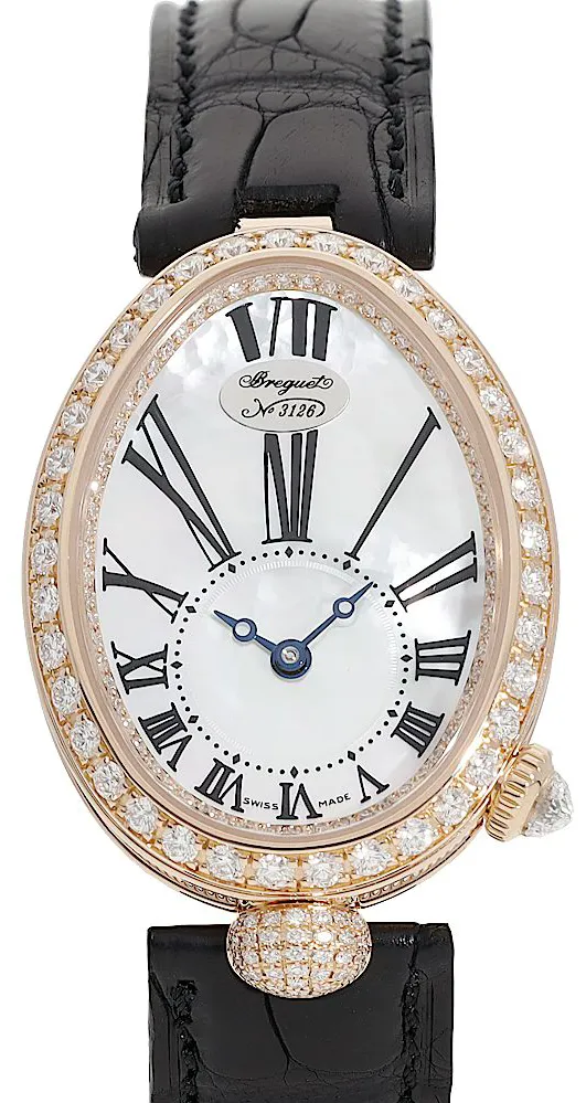 Breguet Reine de Naples 8928br/51/844.dd0d 33mm Rose gold Perlmutt