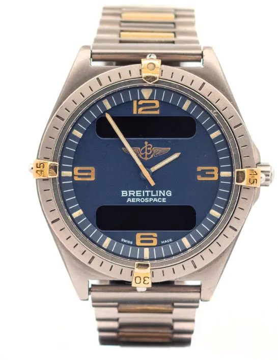 Breitling Aerospace F56061 40mm Titanium Blue