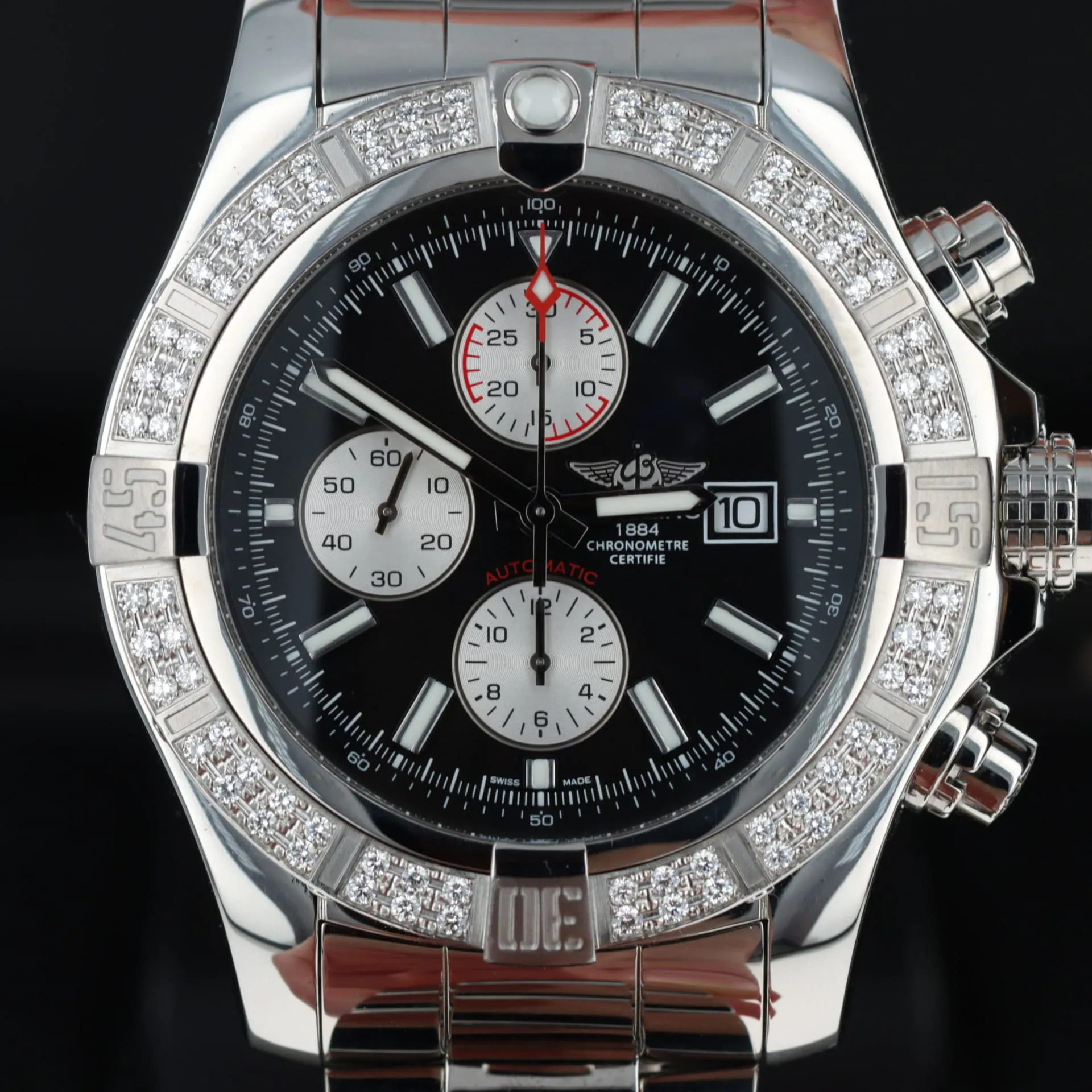 Breitling Avenger A13371 48mm Stainless steel Black