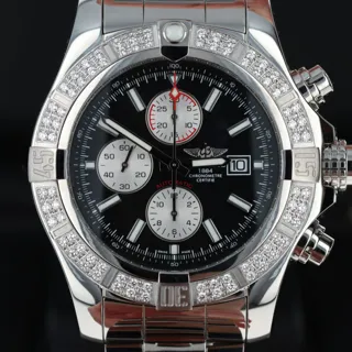 Breitling Avenger A13371 Stainless steel Black