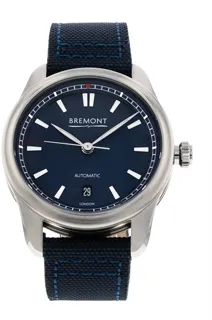 Bremont Airco Mach 3 Stainless steel blue