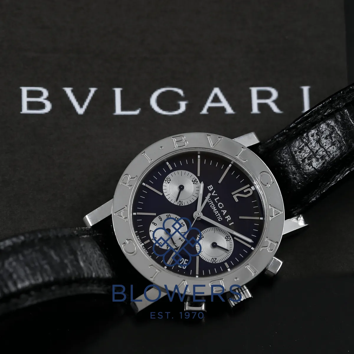 Bulgari Bulgari BB38SLCH 38mm Stainless steel Black 11