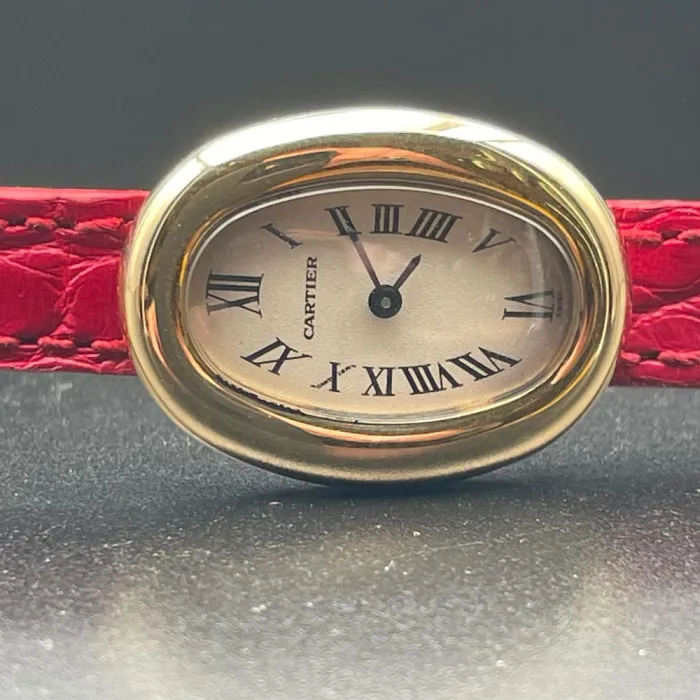 Cartier Baignoire 1960 18mm Yellow gold