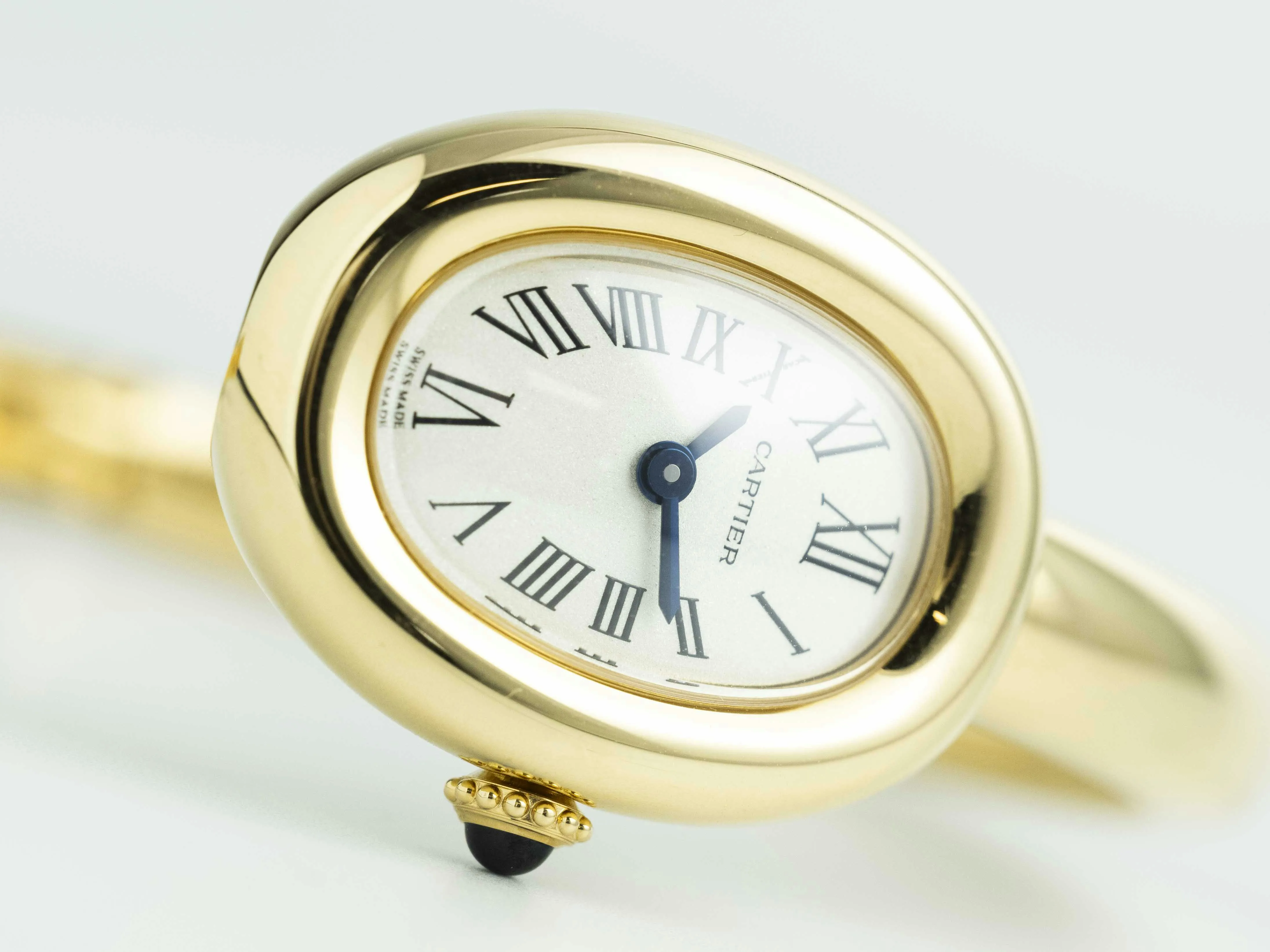 Cartier Baignoire WGBA0018 18.7mm Yellow gold White 2