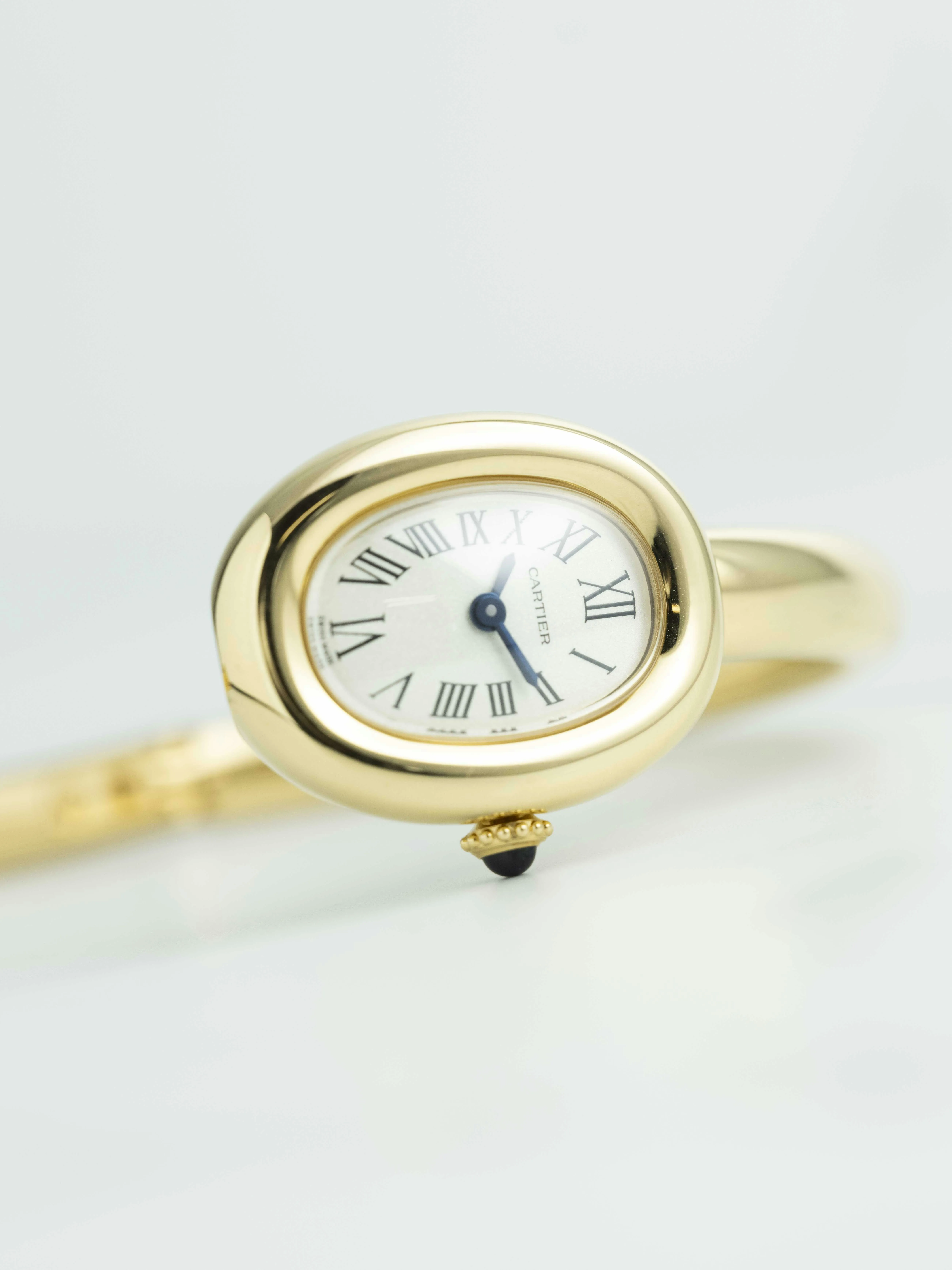 Cartier Baignoire WGBA0018 18.7mm Yellow gold White 6