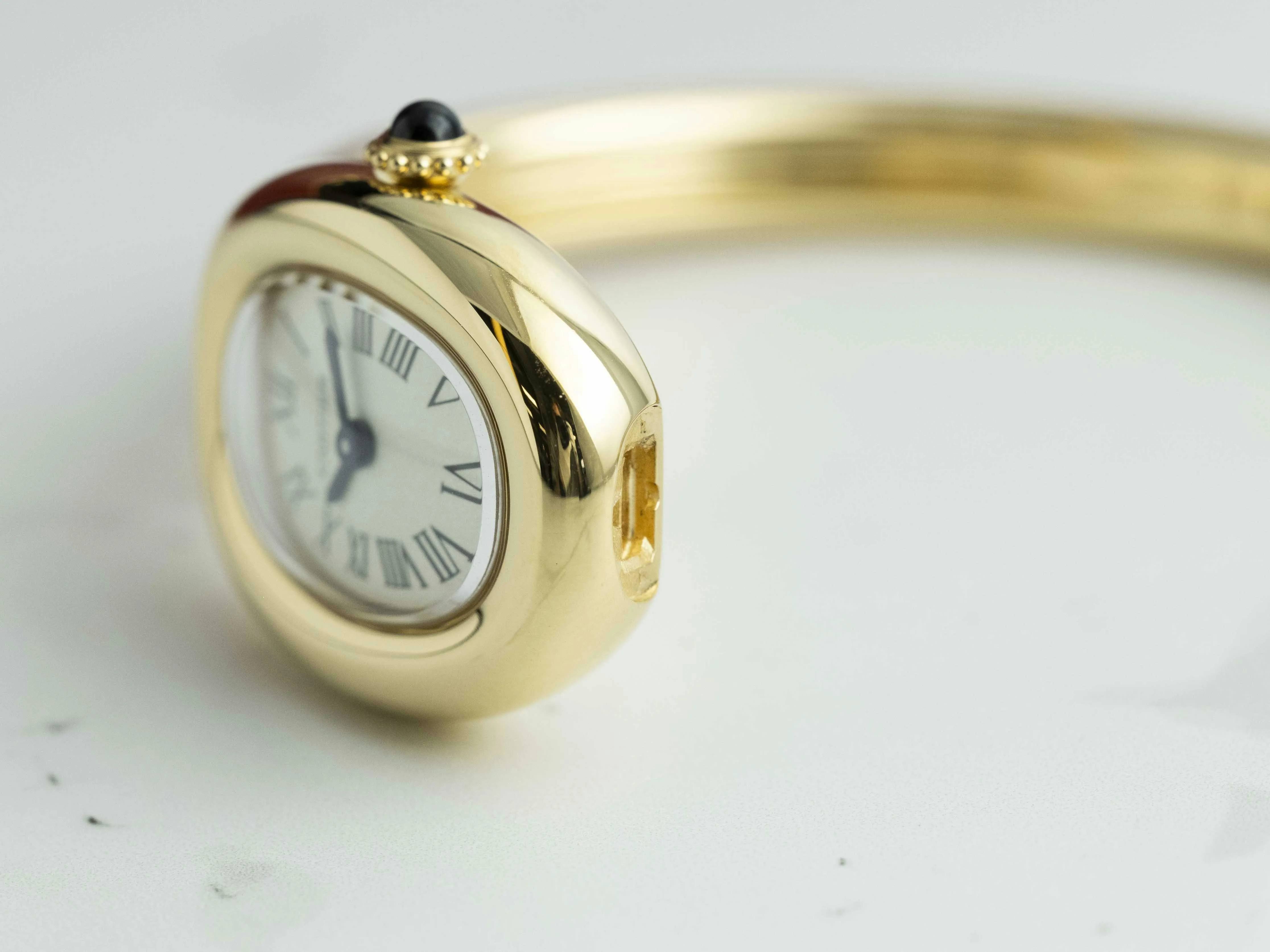 Cartier Baignoire WGBA0018 18.7mm Yellow gold White 16