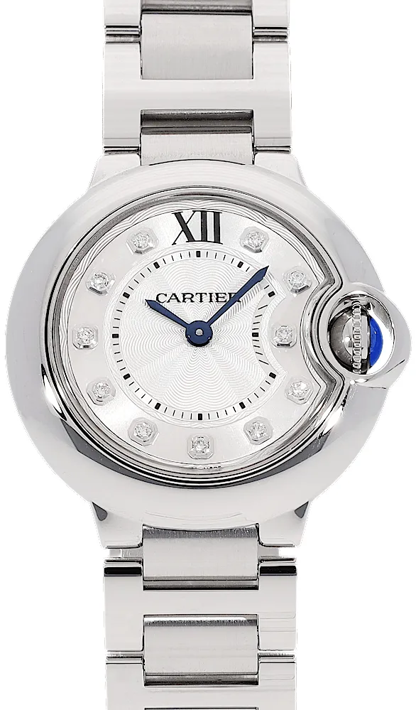 Cartier Ballon Bleu 28mm WE902073 28mm Stainless steel Silver