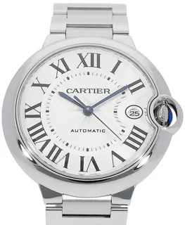 Cartier Ballon Bleu 40mm WSBB0040 Stainless steel Silber