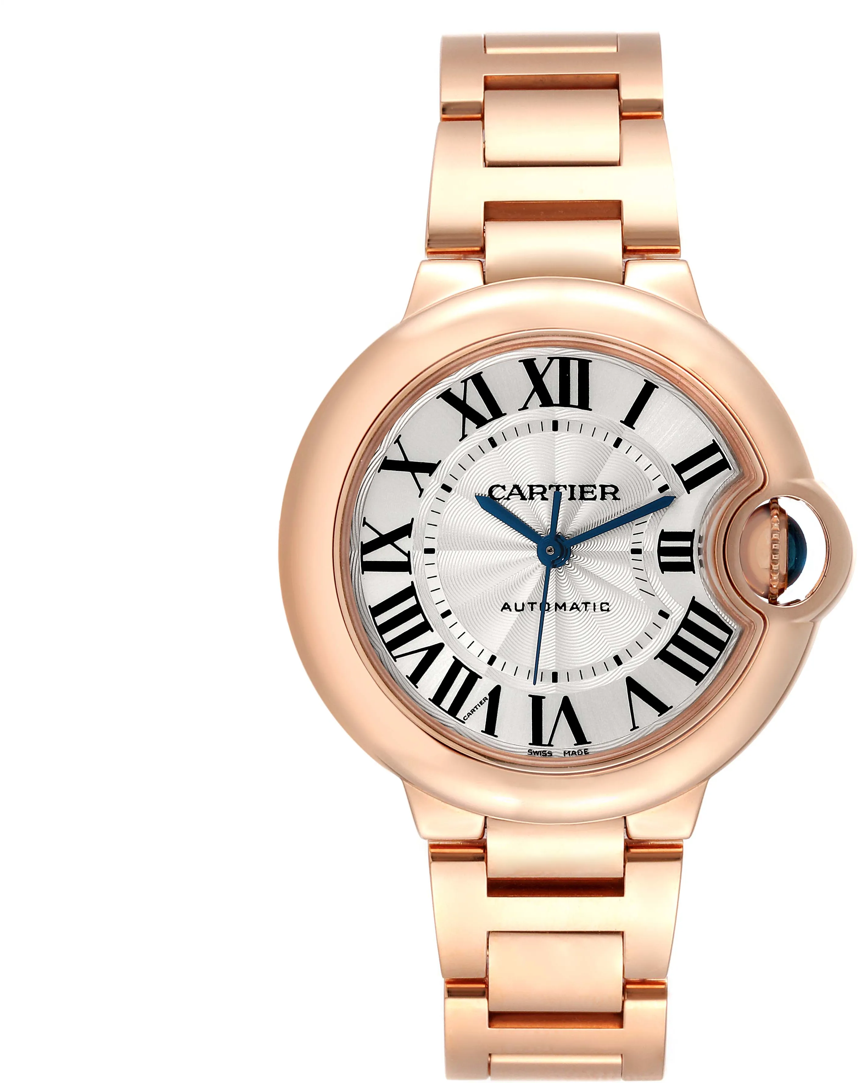 Cartier Ballon Bleu de Cartier WGBB0042 33mm Rose gold Silver 8