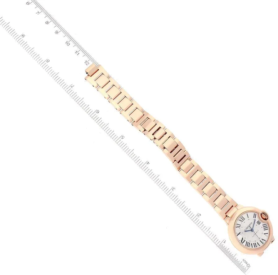 Cartier Ballon Bleu de Cartier WGBB0042 33mm Rose gold Silver 5