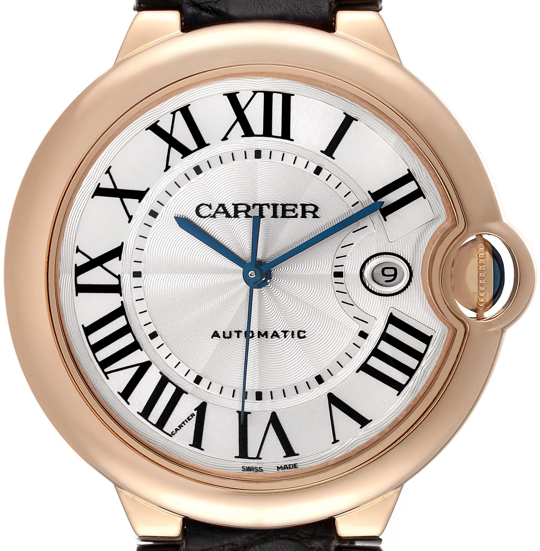 Cartier Ballon Bleu W6900651 42mm Rose gold White