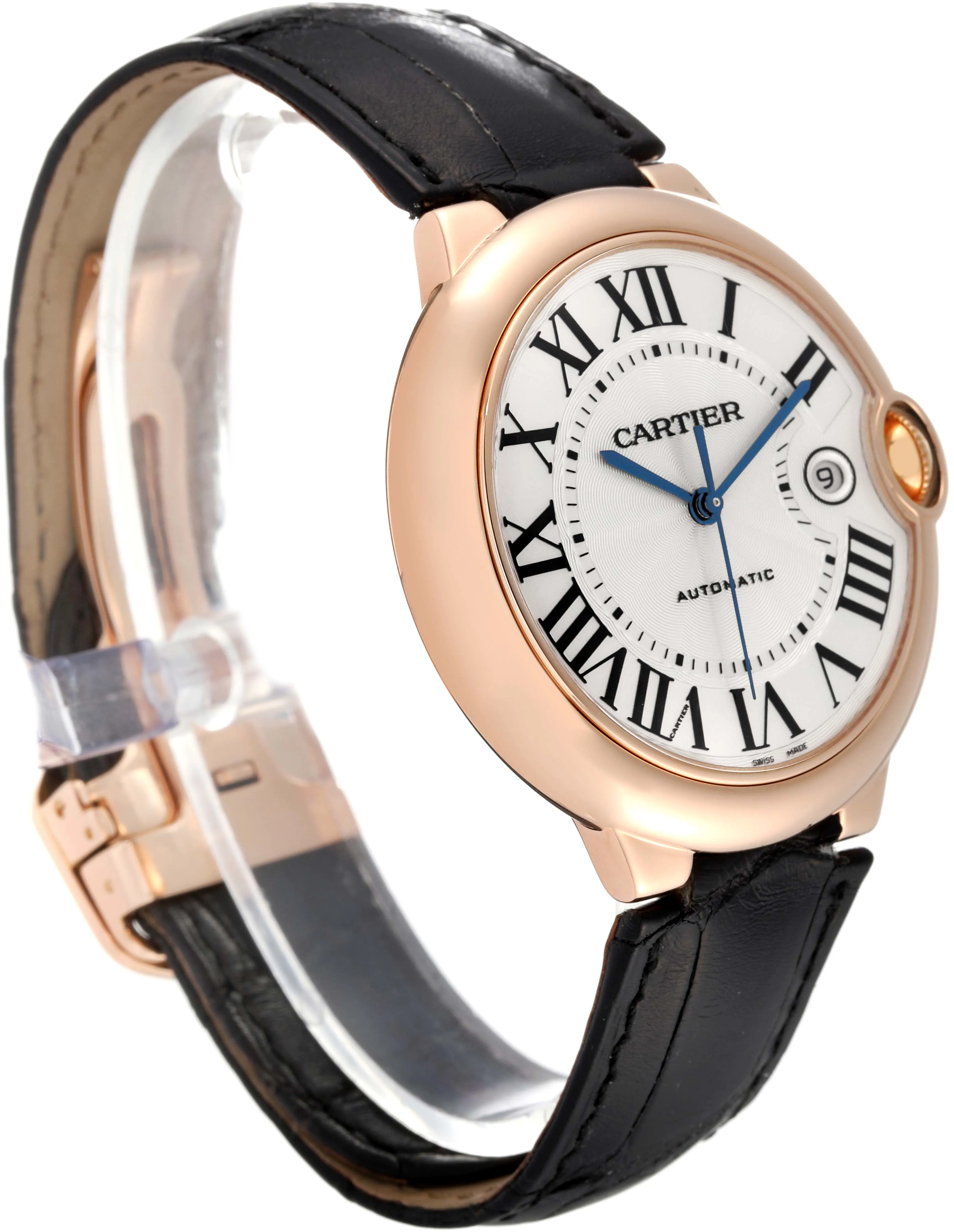 Cartier Ballon Bleu W6900651 42mm Rose gold White 2