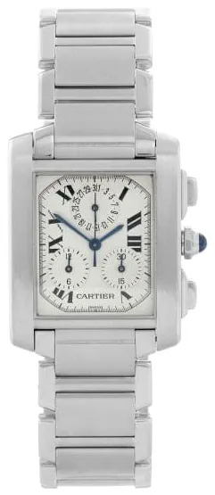 Cartier Cougar W51001Q3 28mm Stainless steel Silver