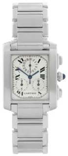 Cartier Cougar W51001Q3 Stainless steel Silver