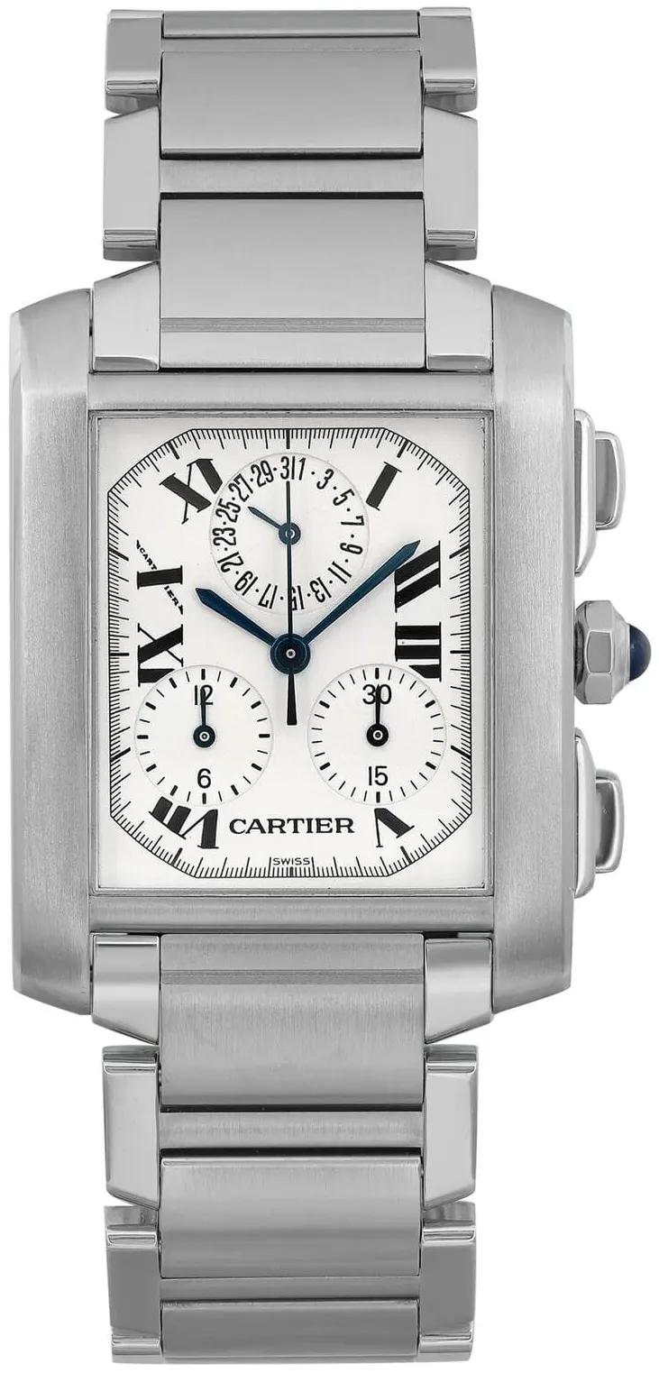 Cartier Cougar W51001Q3 28mm Stainless steel Silver