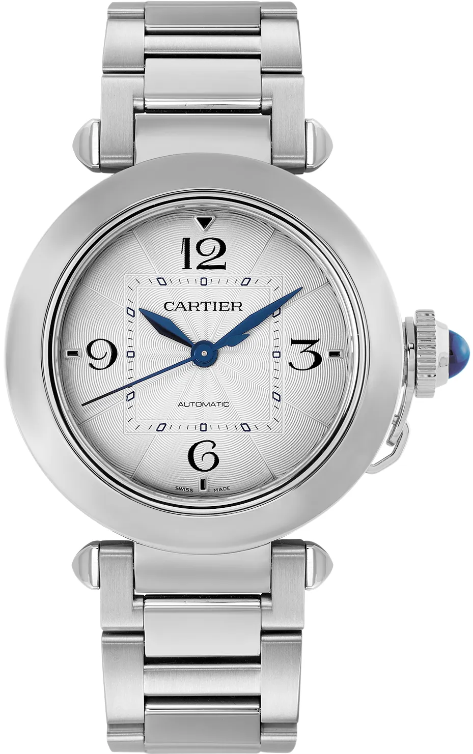 Cartier Pasha WSPA0013 35mm Stainless steel Silver