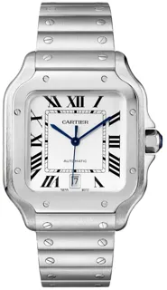 Cartier Santos de Cartier WSSA0018 Stainless steel Silver